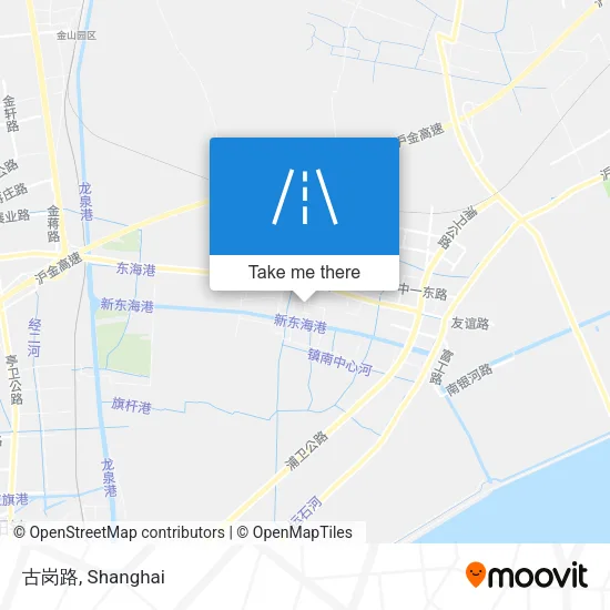 古岗路 map