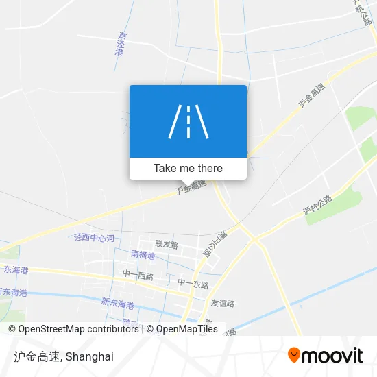 沪金高速 map