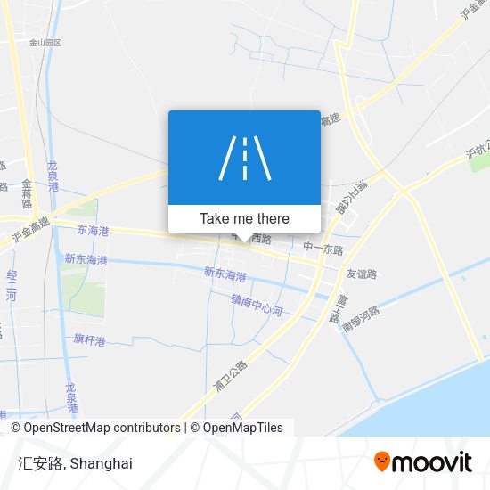 汇安路 map