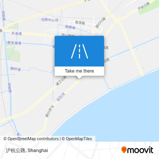 沪杭公路 map