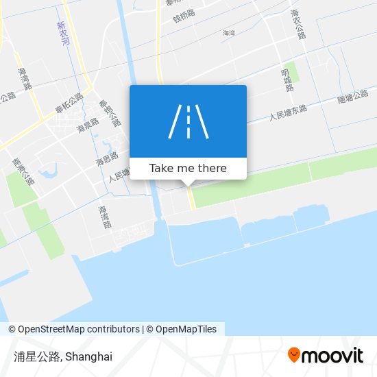 浦星公路 map