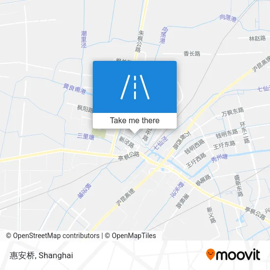 惠安桥 map