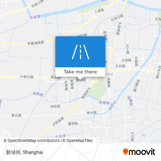 新绿街 map