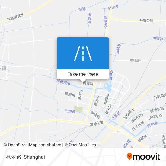 枫翠路 map