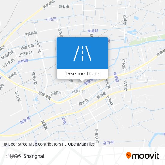 润兴路 map