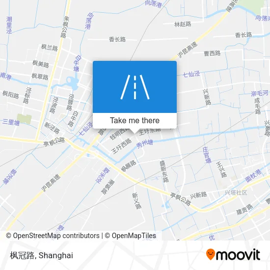 枫冠路 map