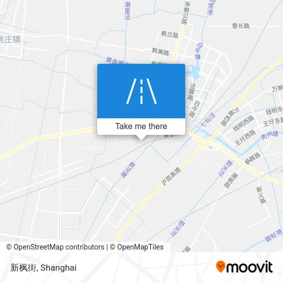 新枫街 map