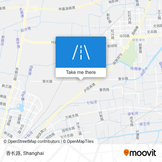 香长路 map
