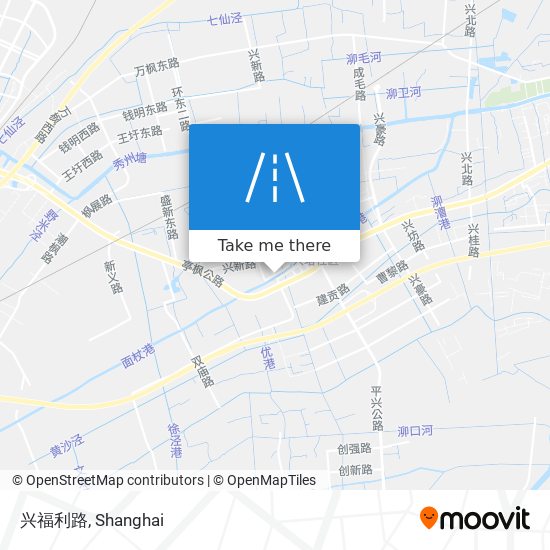 兴福利路 map