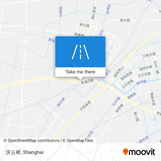 庆云桥 map