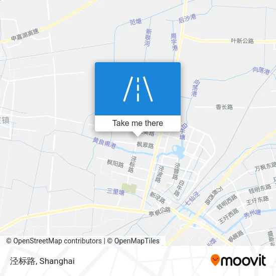 泾标路 map