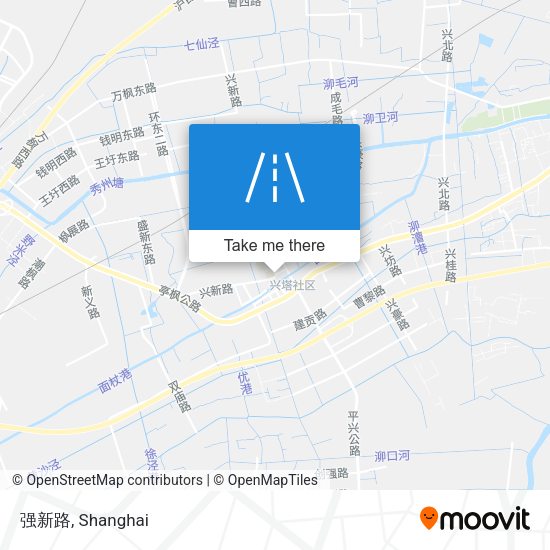 强新路 map