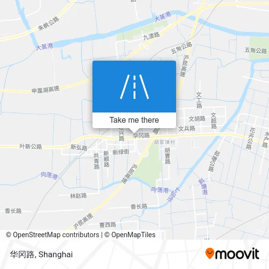 华冈路 map