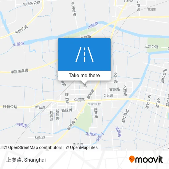 上虞路 map
