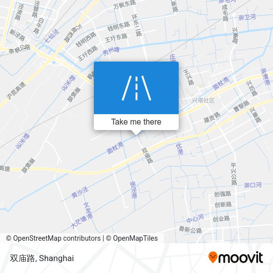 双庙路 map