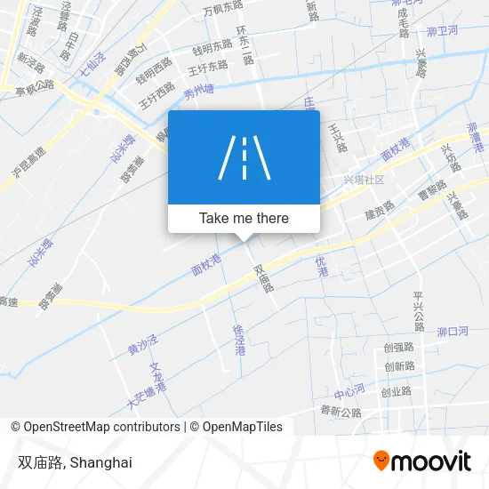 双庙路 map