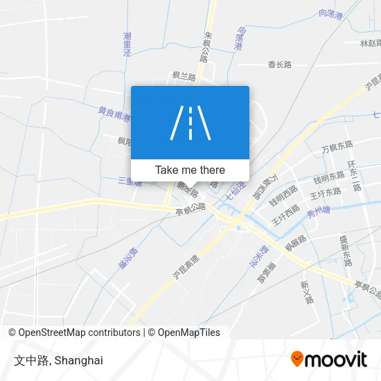 文中路 map