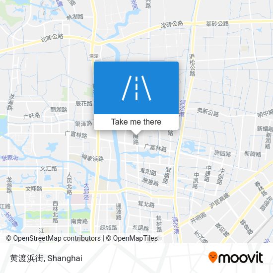 黄渡浜街 map
