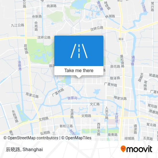辰晓路 map
