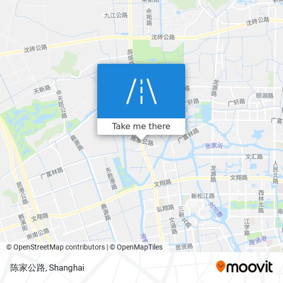 陈家公路 map