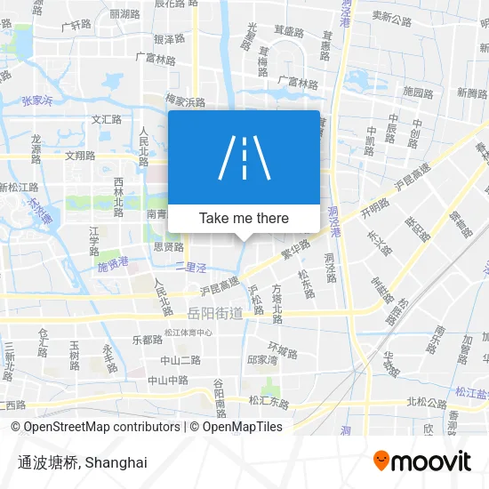 通波塘桥 map