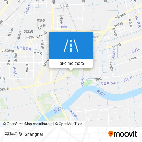 亭联公路 map
