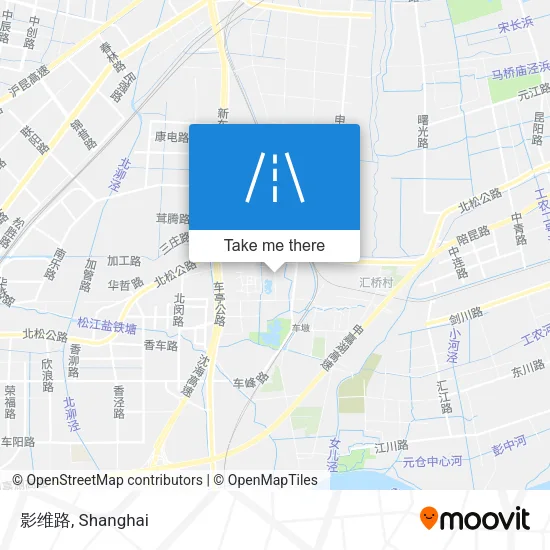 影维路 map