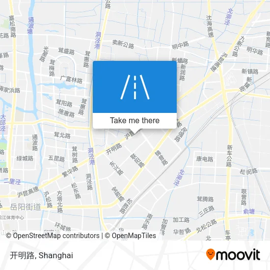 开明路 map