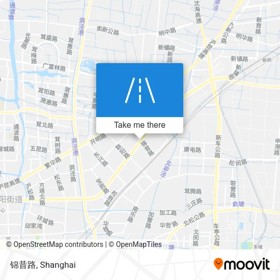 锦昔路 map