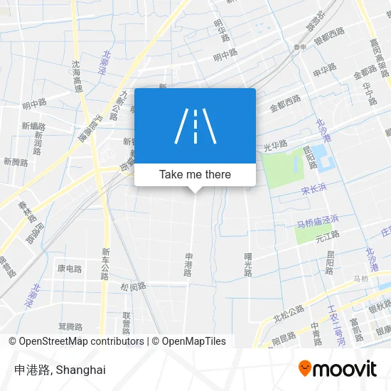 申港路 map