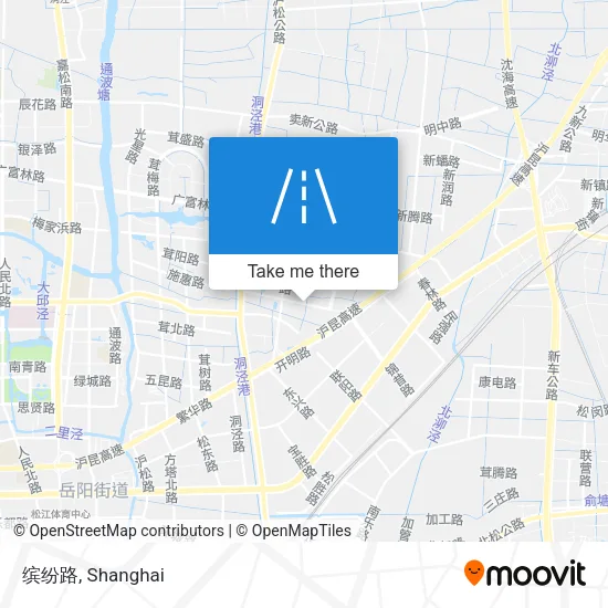 缤纷路 map