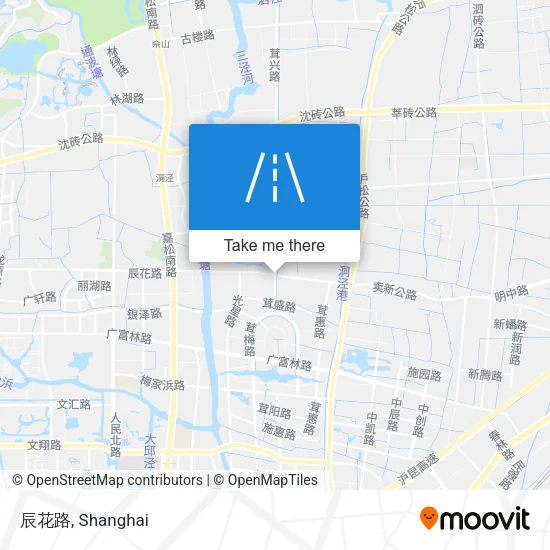辰花路 map