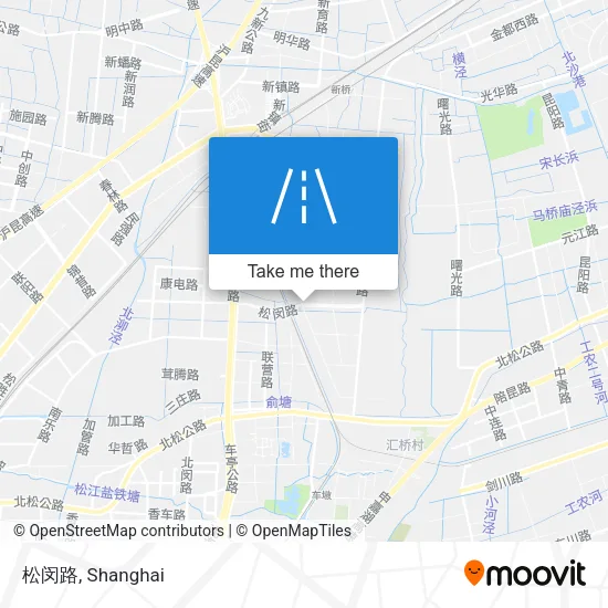 松闵路 map