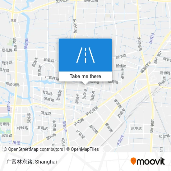 广富林东路 map