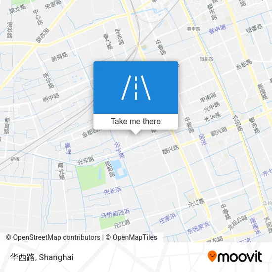华西路 map