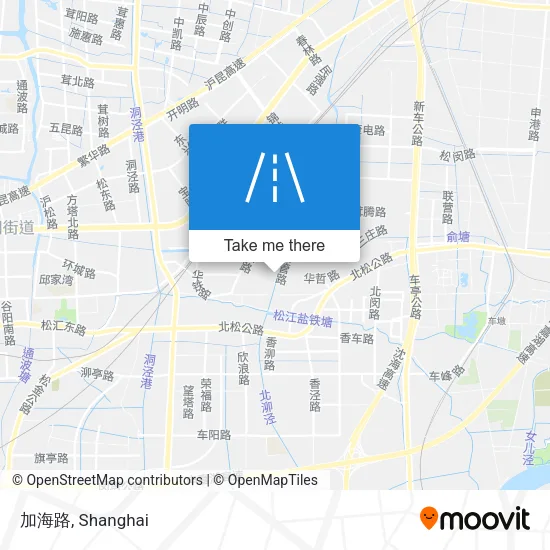 加海路 map