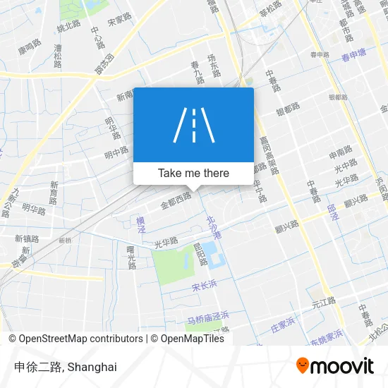 申徐二路 map