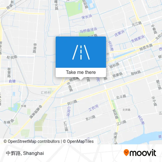 中辉路 map