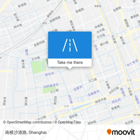 南横沙港路 map