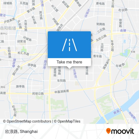 欣浪路 map