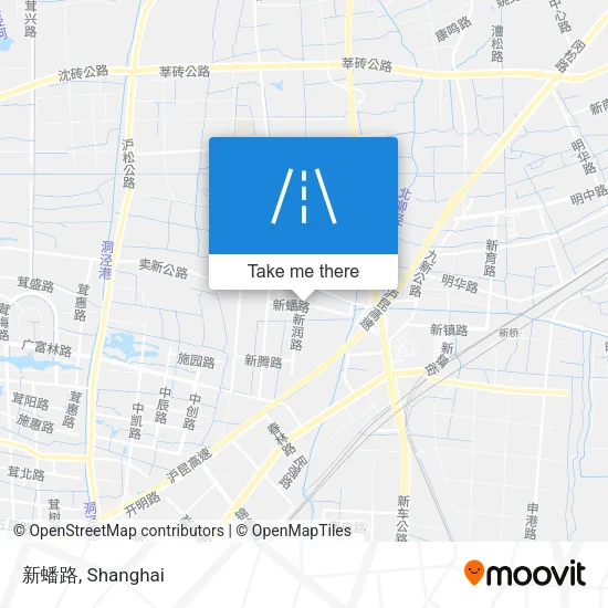 新蟠路 map