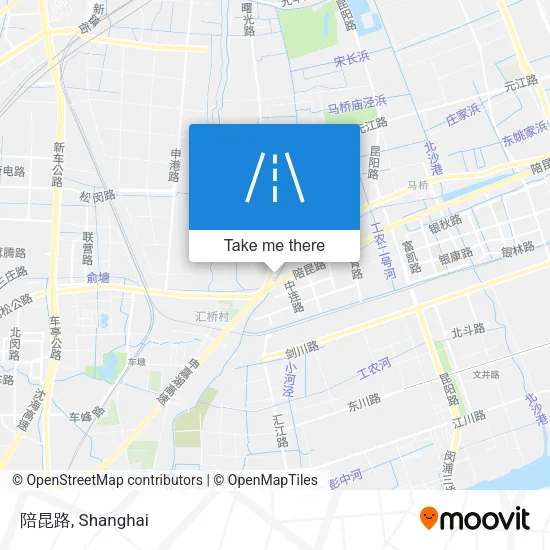 陪昆路 map