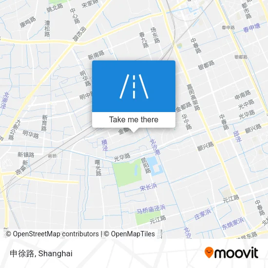 申徐路 map
