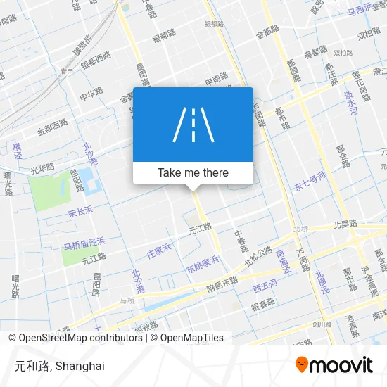 元和路 map