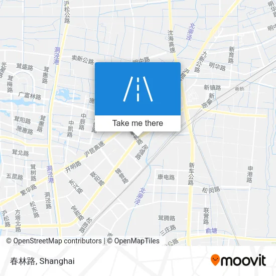春林路 map