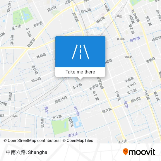 申南六路 map
