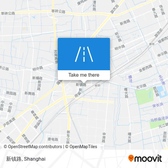 新镇路 map