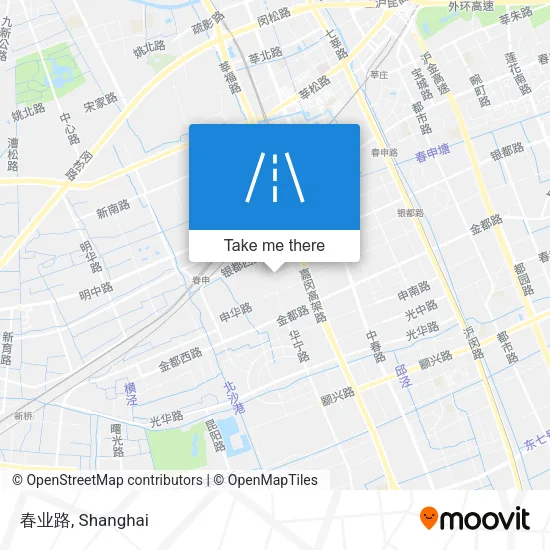 春业路 map