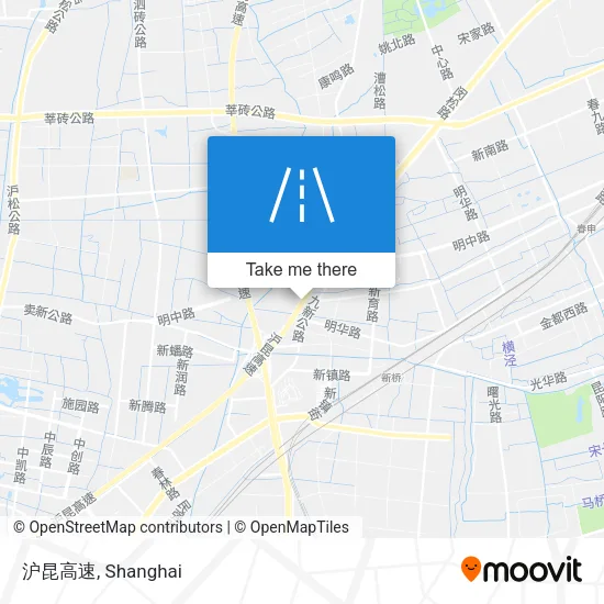 沪昆高速 map