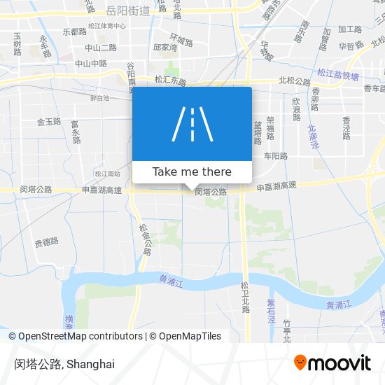 闵塔公路 map